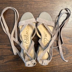 Sam Edelman wrap ankle sandals
